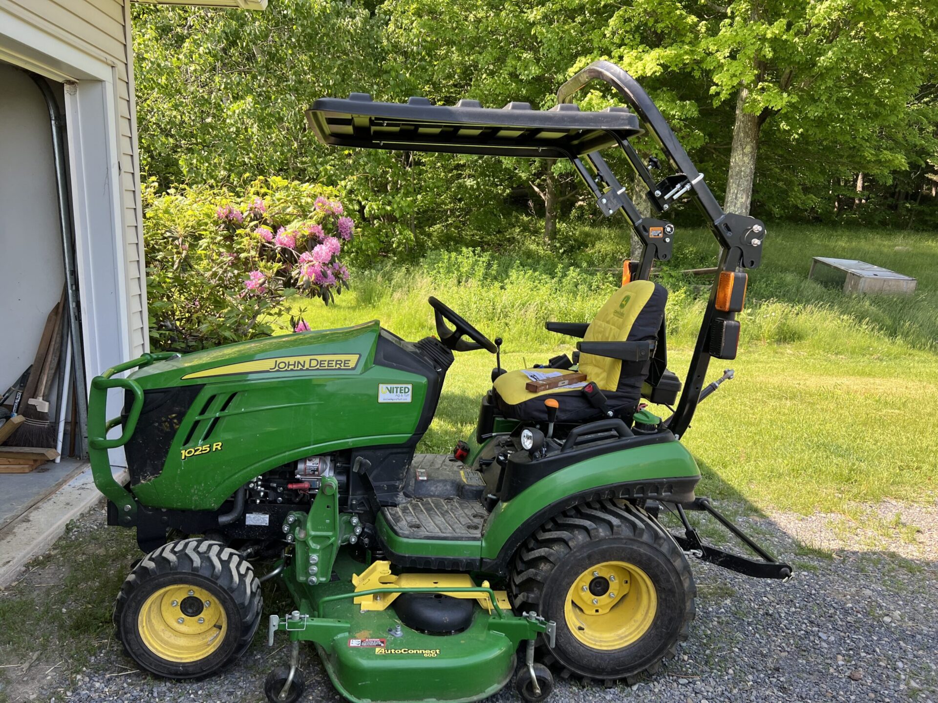 Rhinohide Canopy on John Deere 1025R