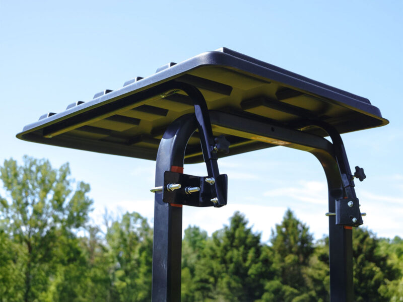 Rhinohide Canopy Above Roll Bar, Rear View