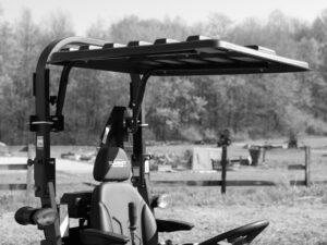 Rhinohide Canopy Mounted Below Top of Roll Bar