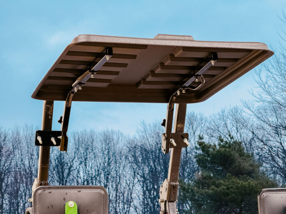 Pair of Grab Handles on the Rhinohide Canopy