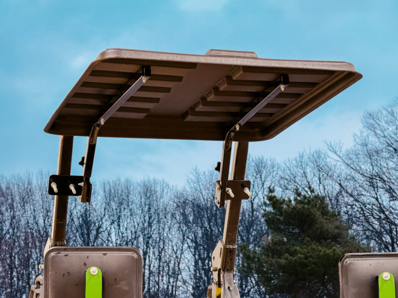 Canopy Support Arms Under Rhinohide Canopy
