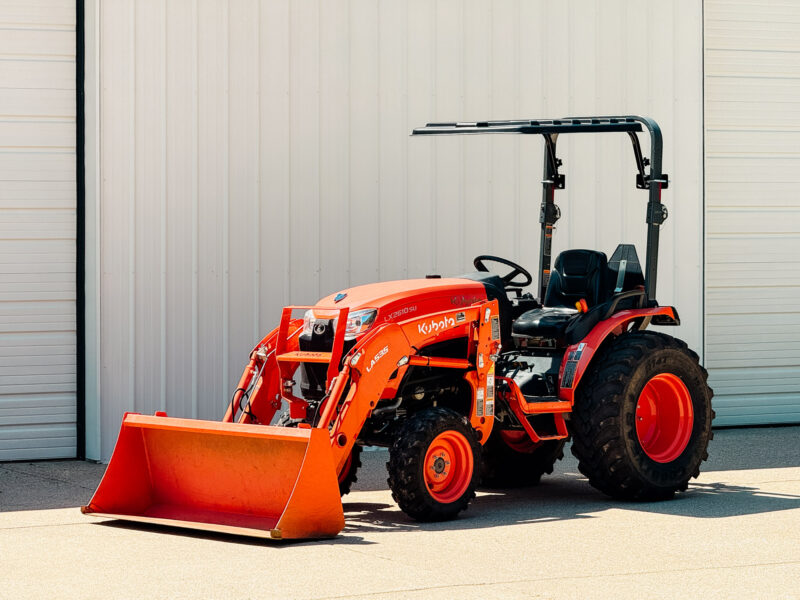 Rhinohide Universal Tractor Canopy on Kubota Tractor