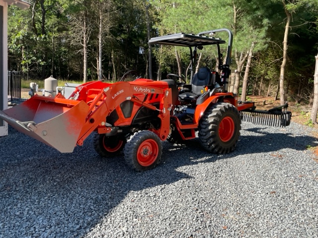 Rhinohide Tractor Canopy on Kubota Tractor