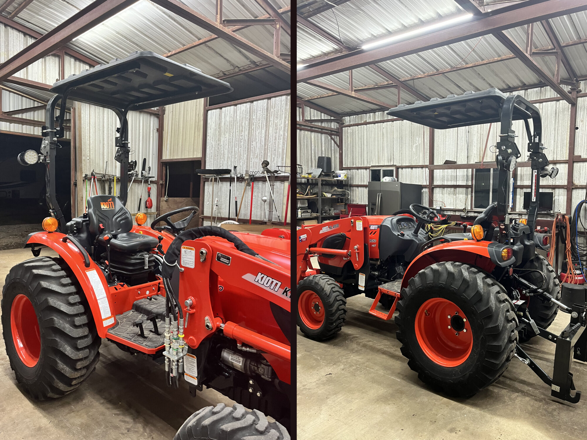 Compact Tractor Canopy Rhinohide Canopies