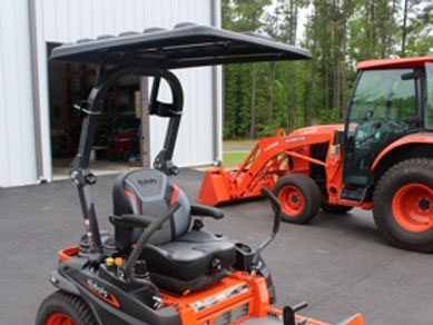 Rhinohide Canopy on Kubota Zero Turn Mower