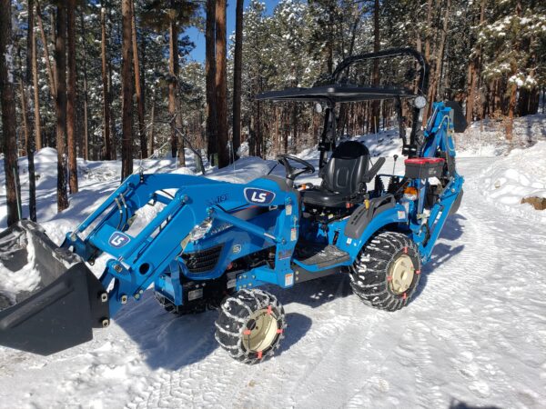 Rhinohide Canopy on LS Tractor