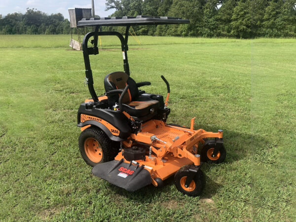 Rhinohide Canopy on Scat Tiger Cat II Zero Turn Mower