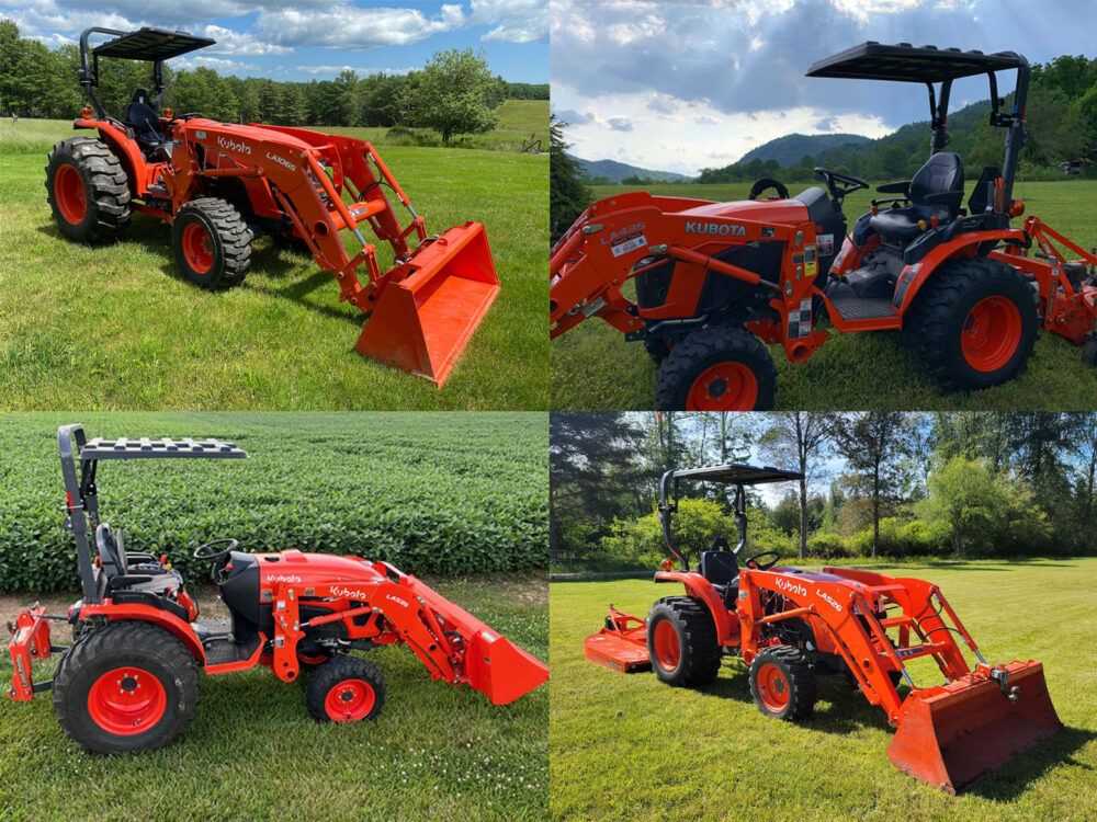 Rhinohide Canopy on Kubota Tractors