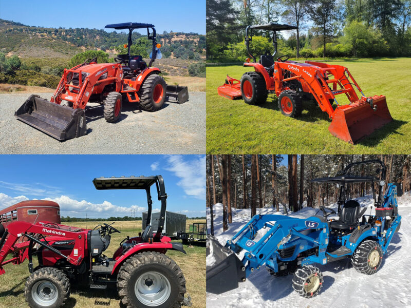 Rhinohide Universal Tractor Canopy on Kioti, Kubota, Ls, and Mahindra Tractors