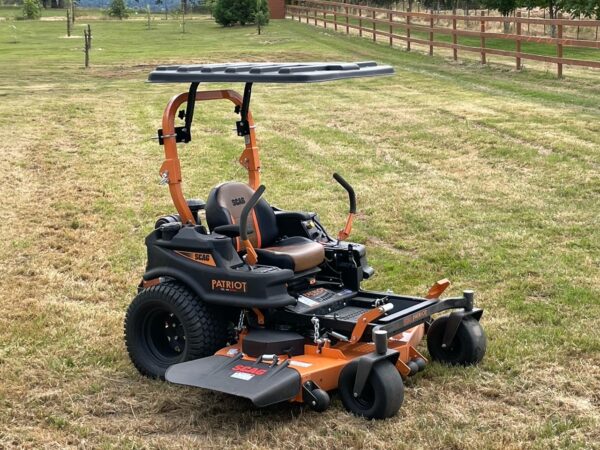 Rhinohide Canopy on Scag Patriot Zero Turn Mower