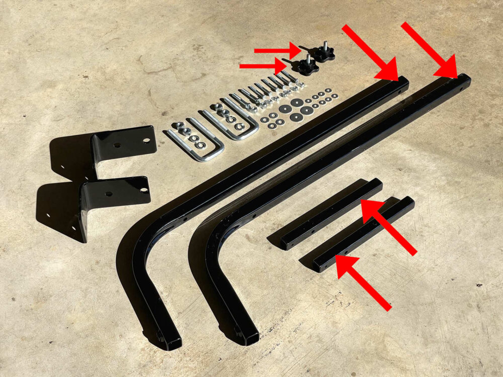 Struts, Straight Tubes, and Knobs