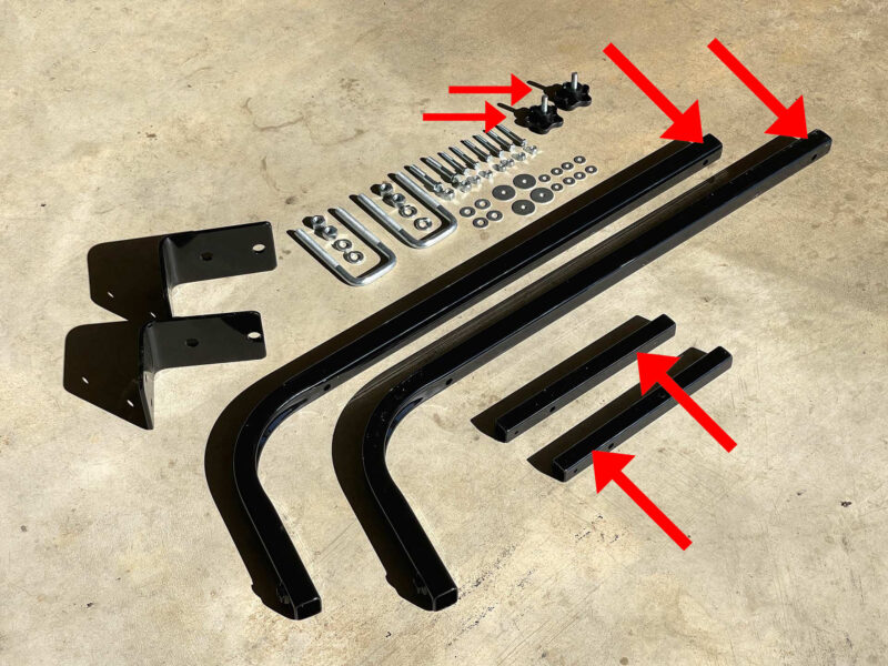 Struts, Straight Tubes, and Knobs