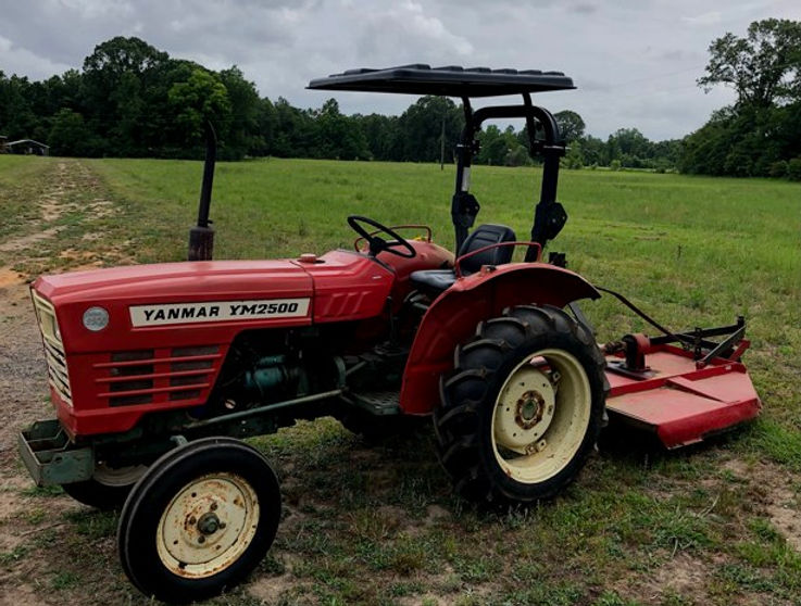 Rhinohide Tractor Canopy on Yanmar YM2500 Tractor