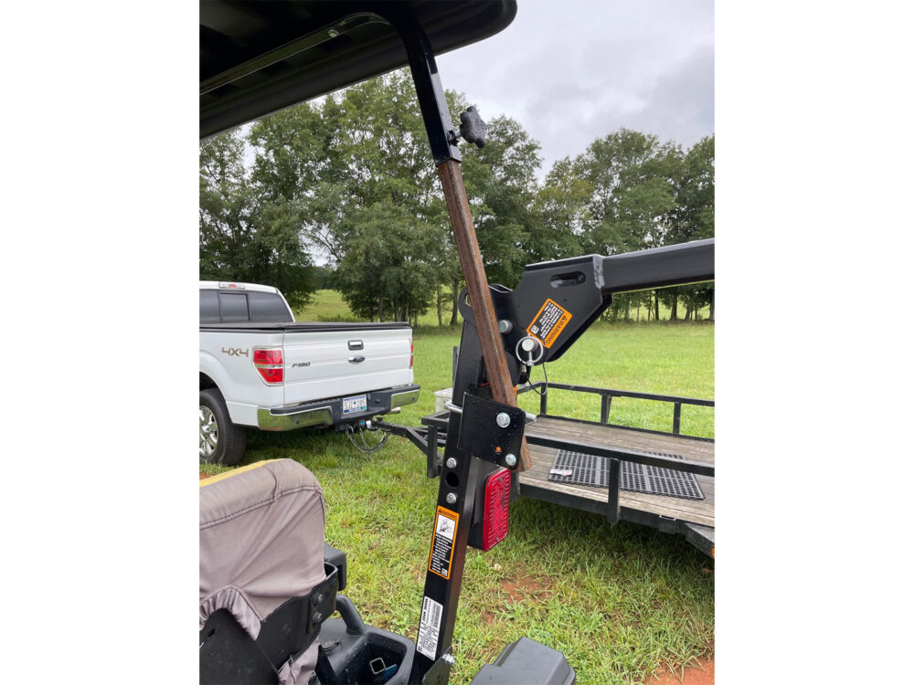 Extended 19" Risers, Mounted Below Hinge