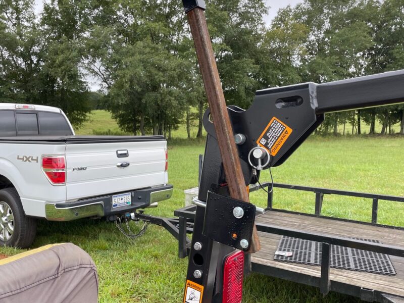 Extended 19" Risers, Mounted Below Hinge